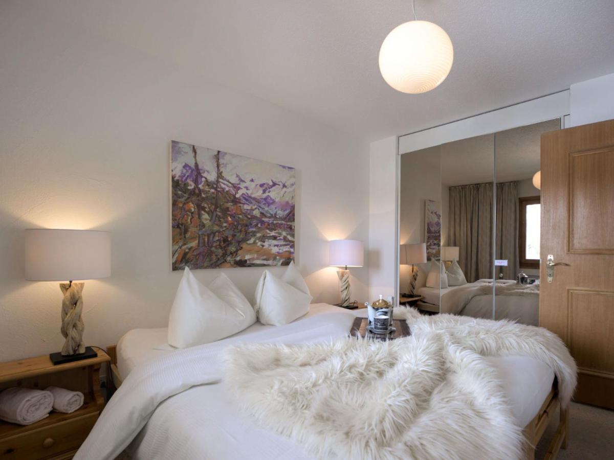 Apartment Chesa Ludains 8 St Moritz Exterior foto